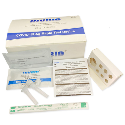 لیست مشترک اتحادیه اروپا Covid-19 Art Antigen Self Test Rapid Kit حساسیت بالا