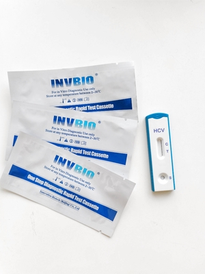 کیت تست سریع Hcv هپاتیت C نوار نواری برای پلاسمای سرم خون کامل