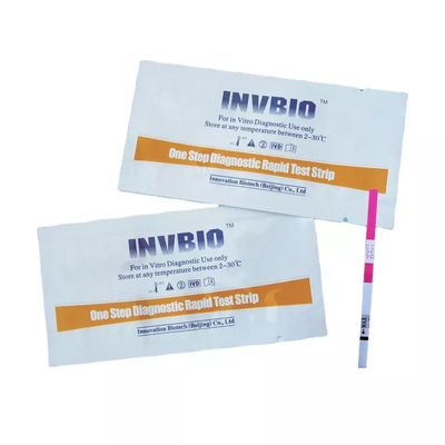 نوار تست ادرار / سرم Hcg بارداری اولیه در بسته بندی OEM در خانه