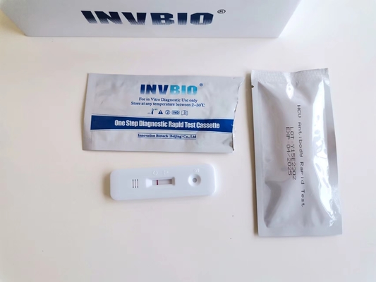 تست سریع کارت Hcv Onestep در خانه با نتیجه سریع خودآزمایی آنتی بادی