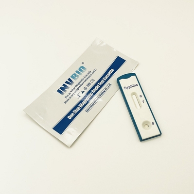 پزشکی Ivd Rapid Diagnostic Rtk کیت تست خانگی کارت تست سیفلیس