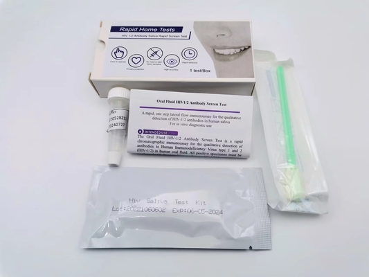 ۹۹% Oraquick خونریزی Hiv دقت تست Swab دهان Invbio In Vitro استفاده تشخیصی