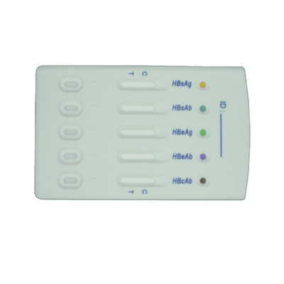 کیت تست سریع بیماری عفونی HBV برای هپاتیت B پانل آزمایش چند 5