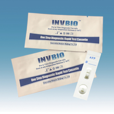 کیت تست آلفا فیتوپروتئین INVBIO خون کامل AFP ISO 13485
