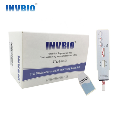 Dipcard 3.00mm Ethylglucuronide ETG کیت تست الکل ادرار Dipcard