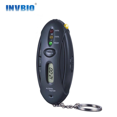 سنسور نیمه هادی مشکی آنالایزر تنفس الکل سنج INVBIO