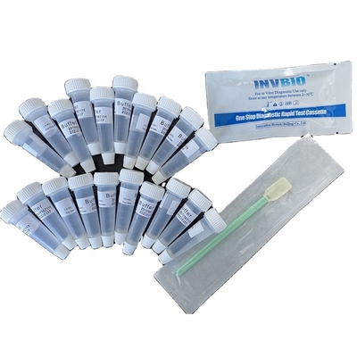 10-20 دقیقه کیت تست سریع کووید 19 کاست تست سریع آنتی ژن Rtk Saliva Lollipop