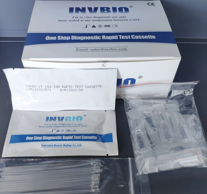 CE FSC FDA IgG IgM طلای کلوئیدی کیت تست سریع برای آنتی بادی COVID19