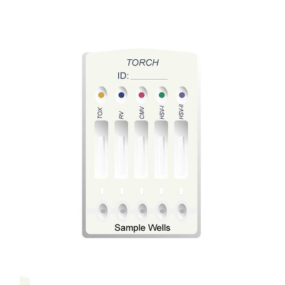 کیت های تست باروری تشخیص سریع IVD پزشکی HSV1 HSV2 Torch Screening 5 Panel