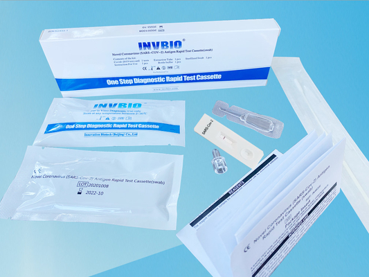 تست کیت آنتی ژن Invbio سواب بینی غیر تهاجمی Covid-19