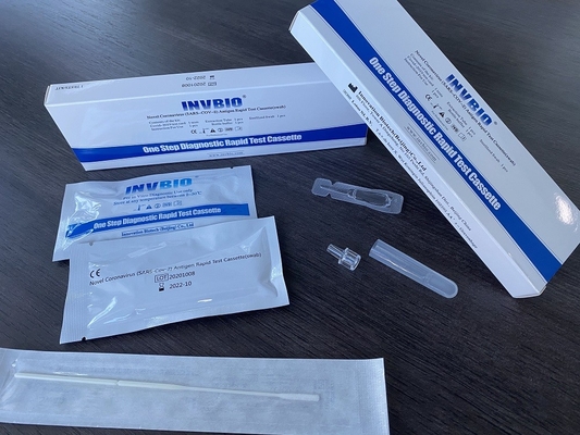 Covid 19 Coronavirus Rtk کاست تست سریع آنتی ژن و تست آب نبات چوبی بزاق