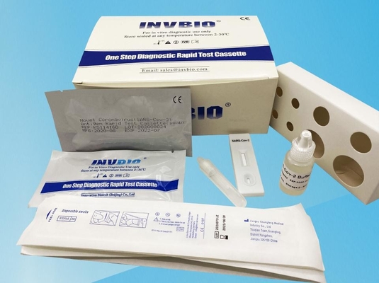 Covid 19 Coronavirus Rtk کاست تست سریع آنتی ژن و تست آب نبات چوبی بزاق
