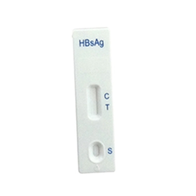 کیت های آزمایش سریع بیماری های عفونی غربالگری Hbsag کیت تست آنتی ژن خون سطحی هپاتیت B