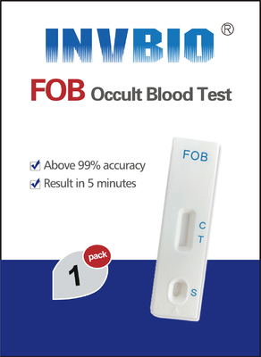 Invbio One Option Fobt Test خون پنهان در مدفوع