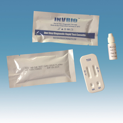 INVBIO توکسوپلاسما توکسو تست سریع بارداری آنتی بادی IgG / IgM خون ترکیبی