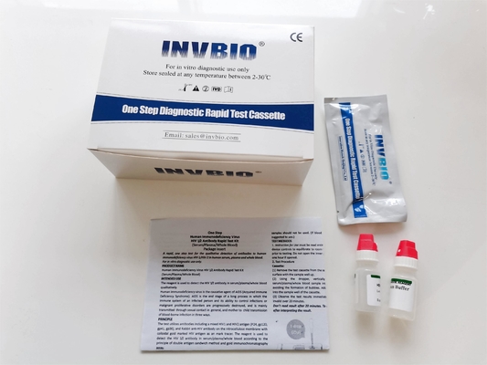 One Step Anti HIV 1 2 OEM Hiv Rapid Test Instant