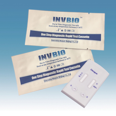 کیت های تست سریع دنگی INVBIO آنتی ژن NS1 و آنتی بادی IgG/IgM تشخیص ترکیبی