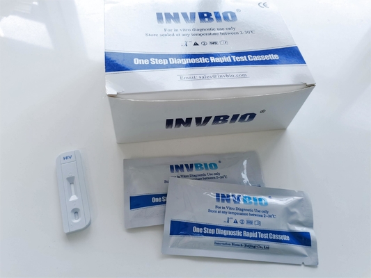 کیت های تست سریع بیماری عفونی AntiHiv 1/2 Ivd Immunoassay تشخیص HIV در خون کامل