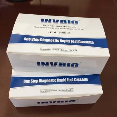 کیت های تست باروری Invbio Ce Fda Hcg گونادوتروپین کوریونی انسانی ادرار بارداری / سرم