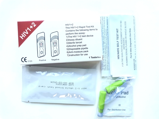 صفحه اصلی 25 عدد کیت تست سریع HIV برای درمان بیماری های عفونی