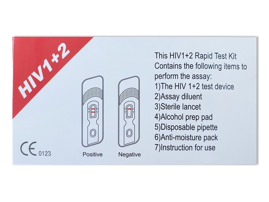 40 عدد کیت تست تشخیص سریع برای سیفلیس Ag Ab و ایدز HIV