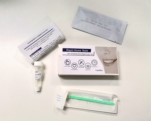 توزیع کننده کیت تست سریع سواب دهانی Hiv 1 و 2 برای ایدز مورد نیاز است