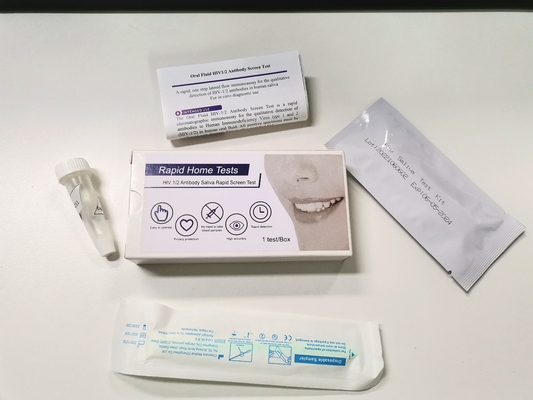 کیت‌های تست سریع HIV با تایید یک مرحله‌ای Fsc نتیجه سریع با بزاق