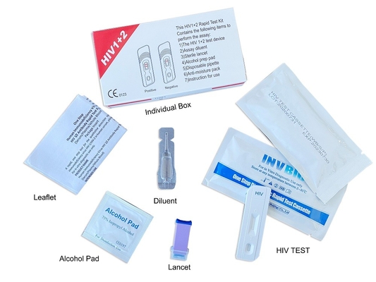 کیت آزمایش خون سریع اچ آی وی Std Std Pick Prick Determine Ce Certificate Ce Iso