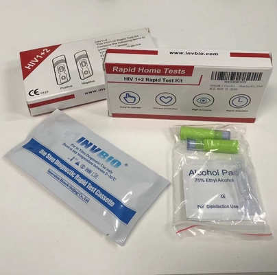 کیت تست سریع HIV 1/2 با حساسیت بالا استفاده خانگی