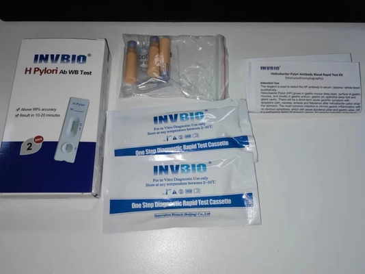 Ag Feces H Pylori Card Test Ce Detection Quick