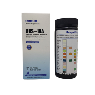 14 پارامترهای آزمایش ادرار در خانه نوار تست Urs-14