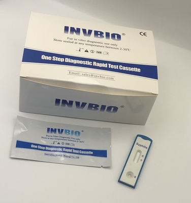 پزشکی Ivd Rapid Diagnostic Rtk کیت تست خانگی کارت تست سیفلیس