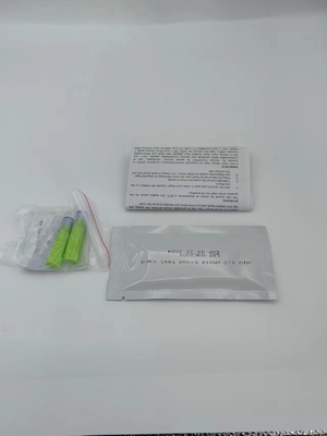 کیت تست جریان عمودی سریع یک مرحله ای Hiv 1 2 در خانه تشخیص سریع
