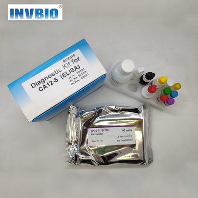 HAV IgM Elisa Test Kit Plate استفاده انسانی 96 تست در هر جعبه