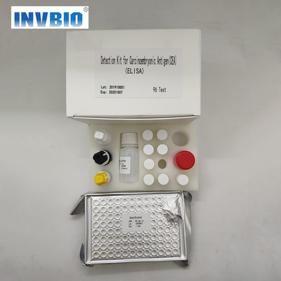 HAV IgM Elisa Test Kit Plate استفاده انسانی 96 تست در هر جعبه