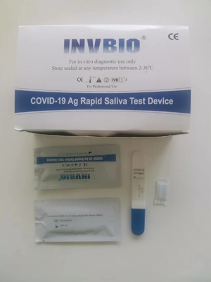 آب نبات چوبی یک مرحله ای Covid 19 Ag Antigen Saliva