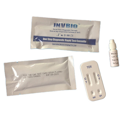 IgG IgM TOXO کیت تست خانگی توکسوپلاسموز کروماتوگرافی طلای کلوئیدی