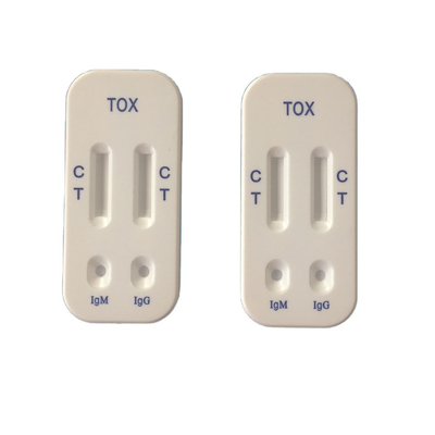 IgG IgM TOXO کیت تست خانگی توکسوپلاسموز کروماتوگرافی طلای کلوئیدی