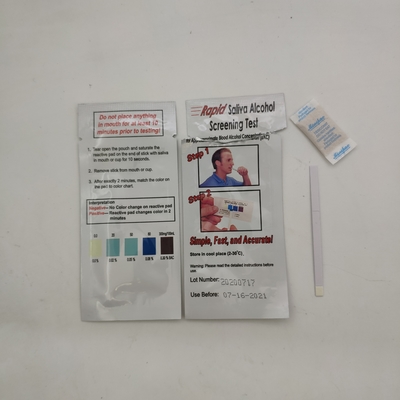 INVBIO Personal One Step Saliva Alcohol نوار تست 25 نوار / جعبه
