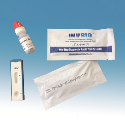 کارت کیت های آزمایش سریع بیماری عفونی آنتی ژن Hiv