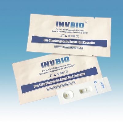 کیت تست آلفا فیتوپروتئین INVBIO خون کامل AFP ISO 13485