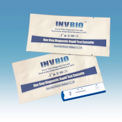 کیت تست میکروآلبومین MAU ساده INVBIO ادرار کلوئیدی طلایی