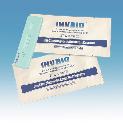 کارت کاست 4.00 میلی متری MDA Tenamfetamine Accurate Drug Test Kits Card