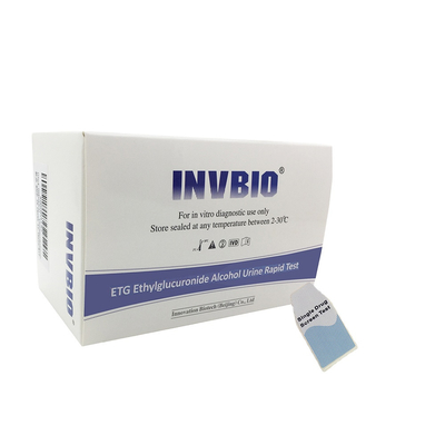 Dipcard 3.00mm Ethylglucuronide ETG کیت تست الکل ادرار Dipcard