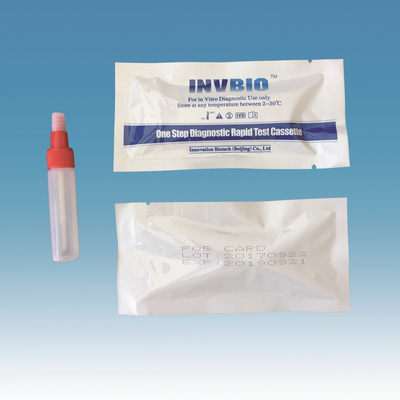 کیت آزمایش نشانگرهای تومور تشخیصی سریع FOB کیت آزمایش خون مخفی مدفوع 0.200μG/Ml