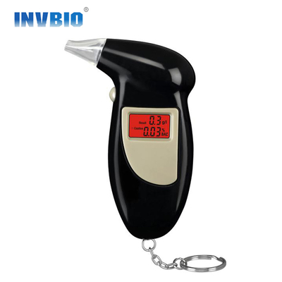 0.00% -0.19% BAC Breathalyzer Alcohol Tester 3V استفاده شخصی