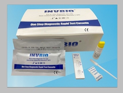 99٪ ویژگی کووید 19 کیت تست آنتی بادی IgG IgM در خانه CE