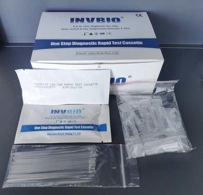 کیت تست سریع آنتی بادی SARS-CoV-2 Ab Igg Igm OEM کلوئیدی طلایی