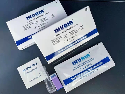 FDA CE کیت خانگی آنتی بادی IgG IgM کارت تست سریع Covid 19 را تایید کرد