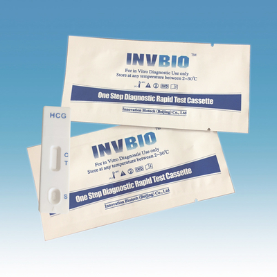 کارت تست بارداری ادرار IVD HCG با دقت 99% تشخیص سریع